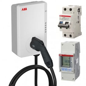 Kit Energy+ Abb Wallbox 7,4KW con cable y...