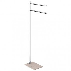 Toallero de pie Gedy Trilly cromo/beige TR31-03