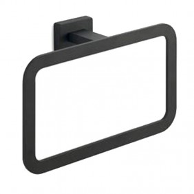 Gedy Atena towel ring matte black 4470-14