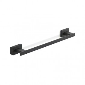 Toallero de baño de pared Gedy Atena 35cm negro...