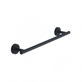 Toallero de baño de pared Gedy Eros 35cm negro...