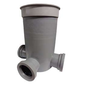 Sumidero de suelo Bampi con tapa 3 entradas 1...