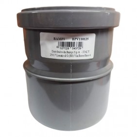 Racor de PVC Bampi con junta Diámetro F 110/M...