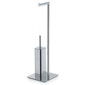 Portarrollos de papel higiénico con escobilla...