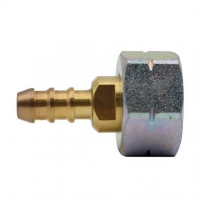 Tuerca izquierda y conector de manguera GLP...