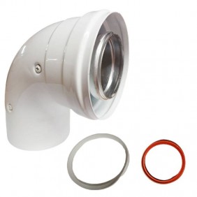 Ferrari 90 degree coaxial bend M/F D 60/100 mm...