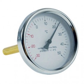 Ferrari Bimetall-Thermometer Zifferblatt 80 mm...