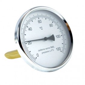 Ferrari Bimetall-Thermometer Anschluss hinten...