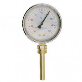 Ferrari Bimetall-Thermometer Durchmesser 80 mm...