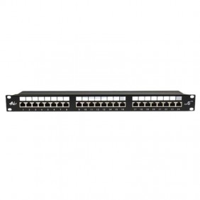 4Power panneau de brassage 24 ports UTP CAT.6A...
