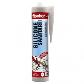 Fischer SAS 280 essigsaures Sanitärsilikon weiß...