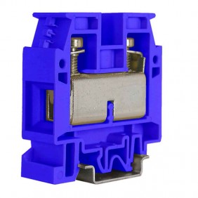 Cabur pass-through clamp 50mm color Blue CBX72