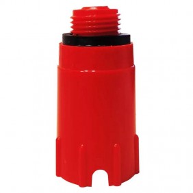 Bonomini plug for tube samples 1/2 thread red...