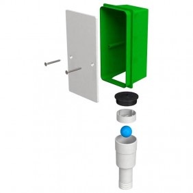 Bonomini dry siphon for condensate drain 1-inch...