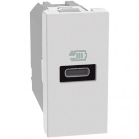 Bticino MatixGO 20W USB socket with 1 Port Type...