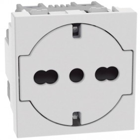 Bticino MATIXGO Schuko-Flachsteckdose P40 2...