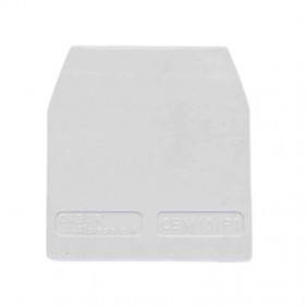 Piastrina terminale Cabur per morsetti Beige CB111