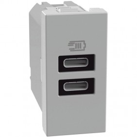 Caricatore USB Bticino MatixGO 15W con 2 porte...