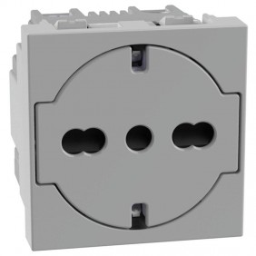Prise plate Schuko standard Bticino MATIXGO P40...