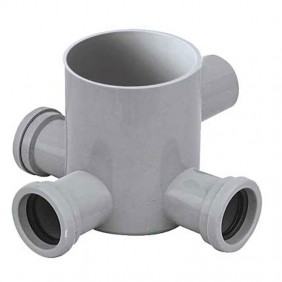 Sumidero de suelo Bonomini de 4 vías D 40 mm H...