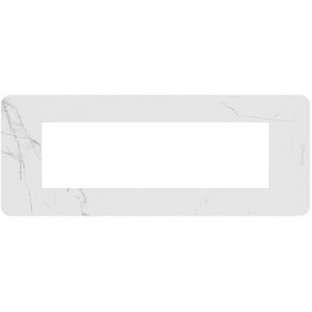 Placca Bticino MatixGO Effects 7 moduli Carrara...