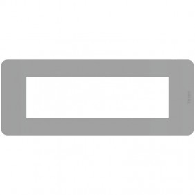 Bticino MatixGO Abdeckrahmen 7 Module grau...