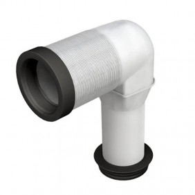 Codo de 90 grados Bonomini para WC con junta de...