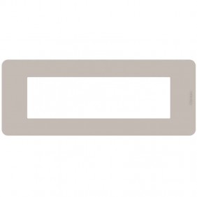 Plaque Bticino MatixGO Tones 7 modules sand...