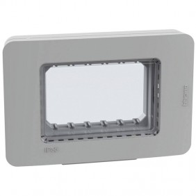 Placca stagna IP55 Bticino MatixGO 3 moduli...