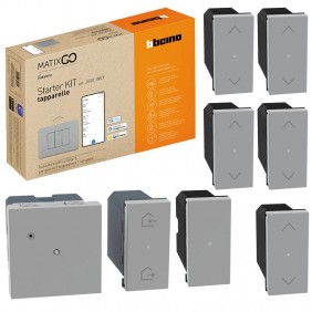 Starter Kit tapparelle Bticino MatixGO grigio...