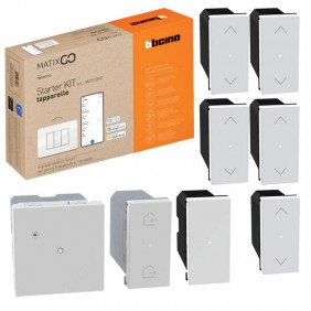 Starter Kit persianas Bticino MatixGO blanco...