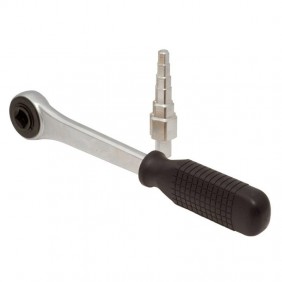 Clé à fourche pour embouts Mgf avec cliquet 1/2...