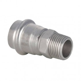 IBP threaded connector for M pipe D 15 mm x 1/2...