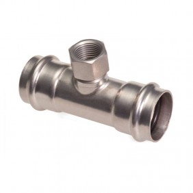 Raccordo a T IBP per tubi F 15 x 15 mm x 1/2 in...
