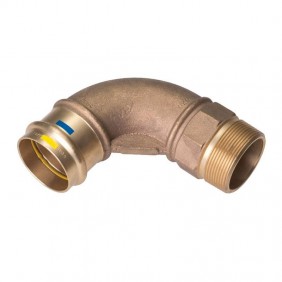 Curva 90 gradi filettato IBP per acqua e gas...