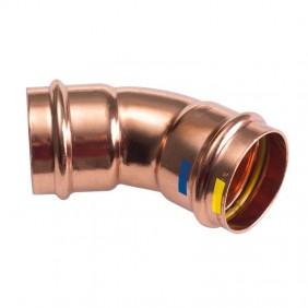 Curva a 45 gradi IBP per acqua e gas F/F D 12...