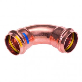 Curva a 90 gradi IBP per acqua e gas F/F D 12...