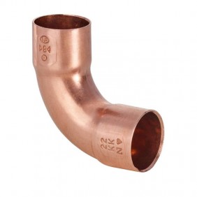 Curva 90 gradi IBP per acqua e gas F/F D 54 mm...