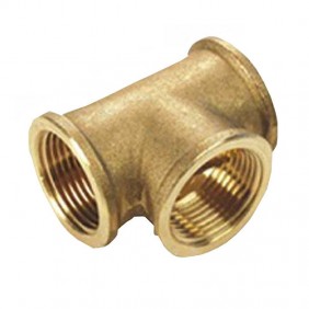 Raccordo a T per tubi IBP F/F/F 1 1/4 in ottone...