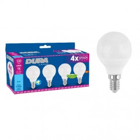 Lampadina Led a sfera Duralamp 5W attacco E14...