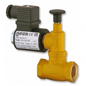 Geca Gas Gas-Elektroventil 1/2" 550MBA NA 230V...