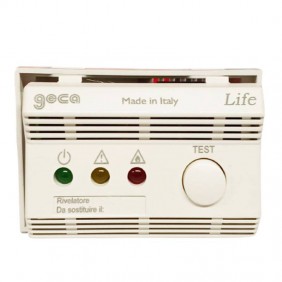 Rilevatore Gas metano Geca Life ad incasso per...