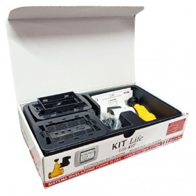 Geca Life Kit Erdgas-Gasmelder mit Ventil 3/4...