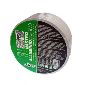 Cinta adhesiva de aluminio Facot h 50mm x 50...