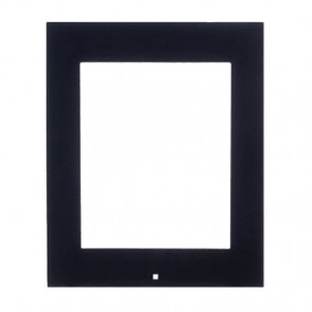 Cadre pour montage mural 2N 1 module noir 9155021B