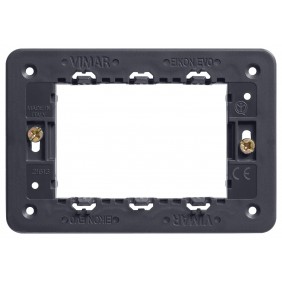 Vimar Eikon- soporta 3 módulos 21613