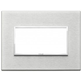 Platte Vimar Eikon Evo 4 Module grau next 21654.02