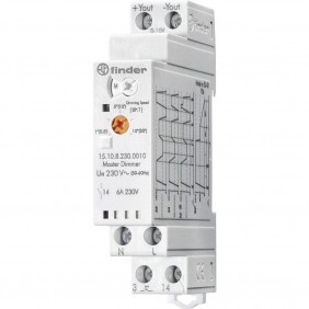 Finder electronic dimmer Master DIN socket 230V...