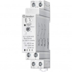 Finder electronic dimmer Slave DIN socket 230V...