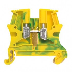 Terminal Legrand 6mmq DIN couleur G/V 037172